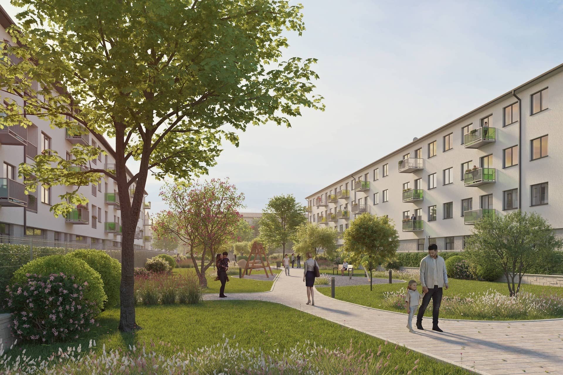 Developersky projekt Rezidence Park Hrabůvka 4