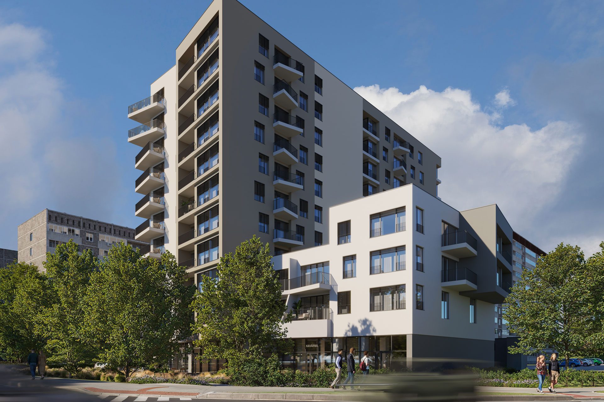 Developersky projekt Bytový dům Leopold