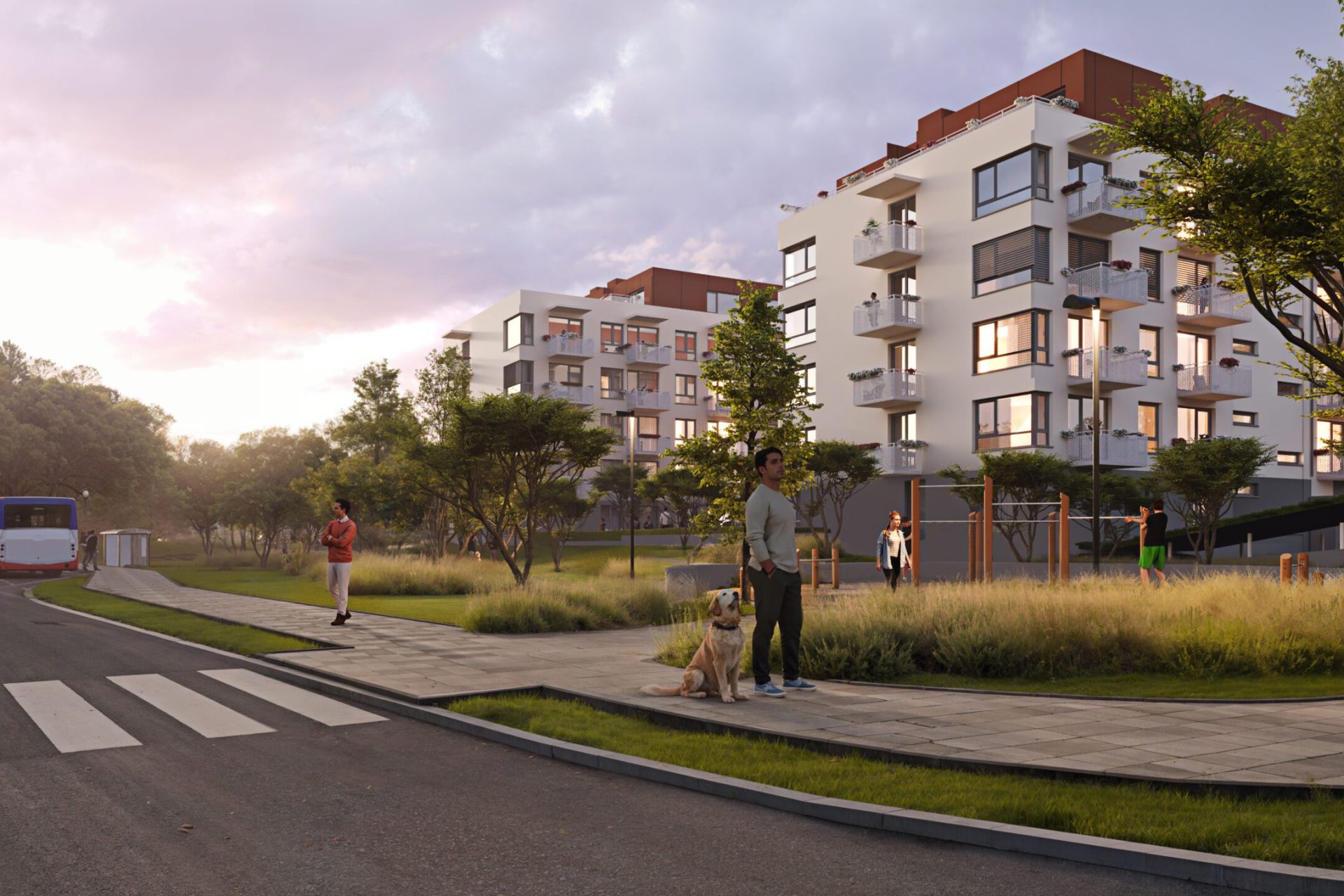 Developersky projekt Kladno Living 4