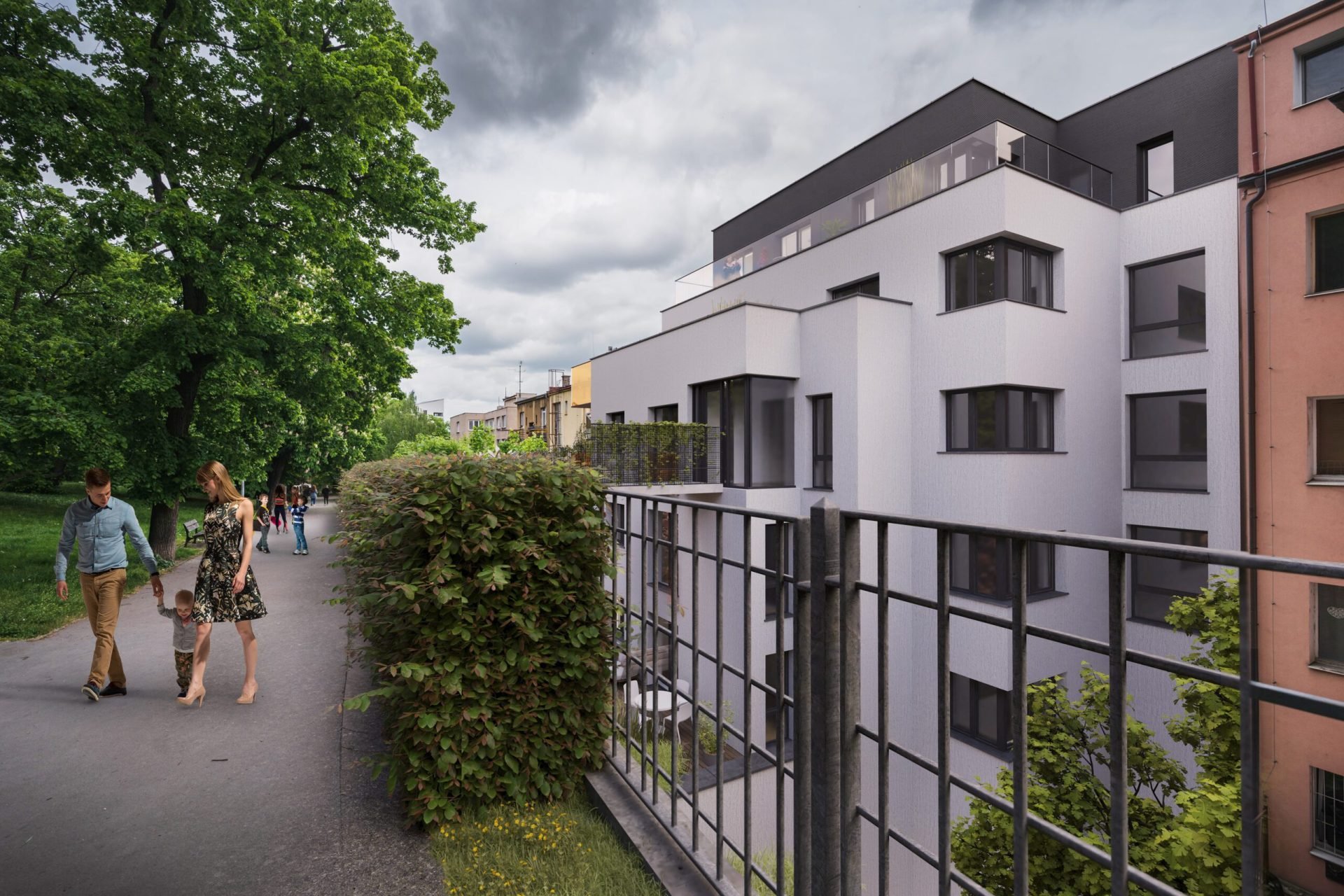 Developersky projekt Klamovka Park 7