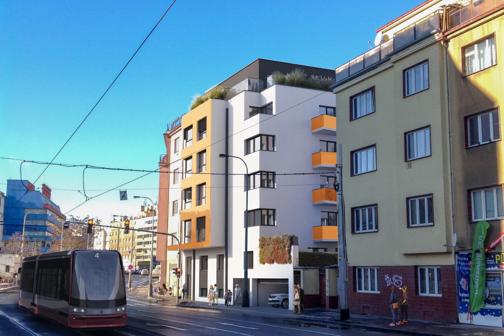 Developersky projekt Klamovka Park 3