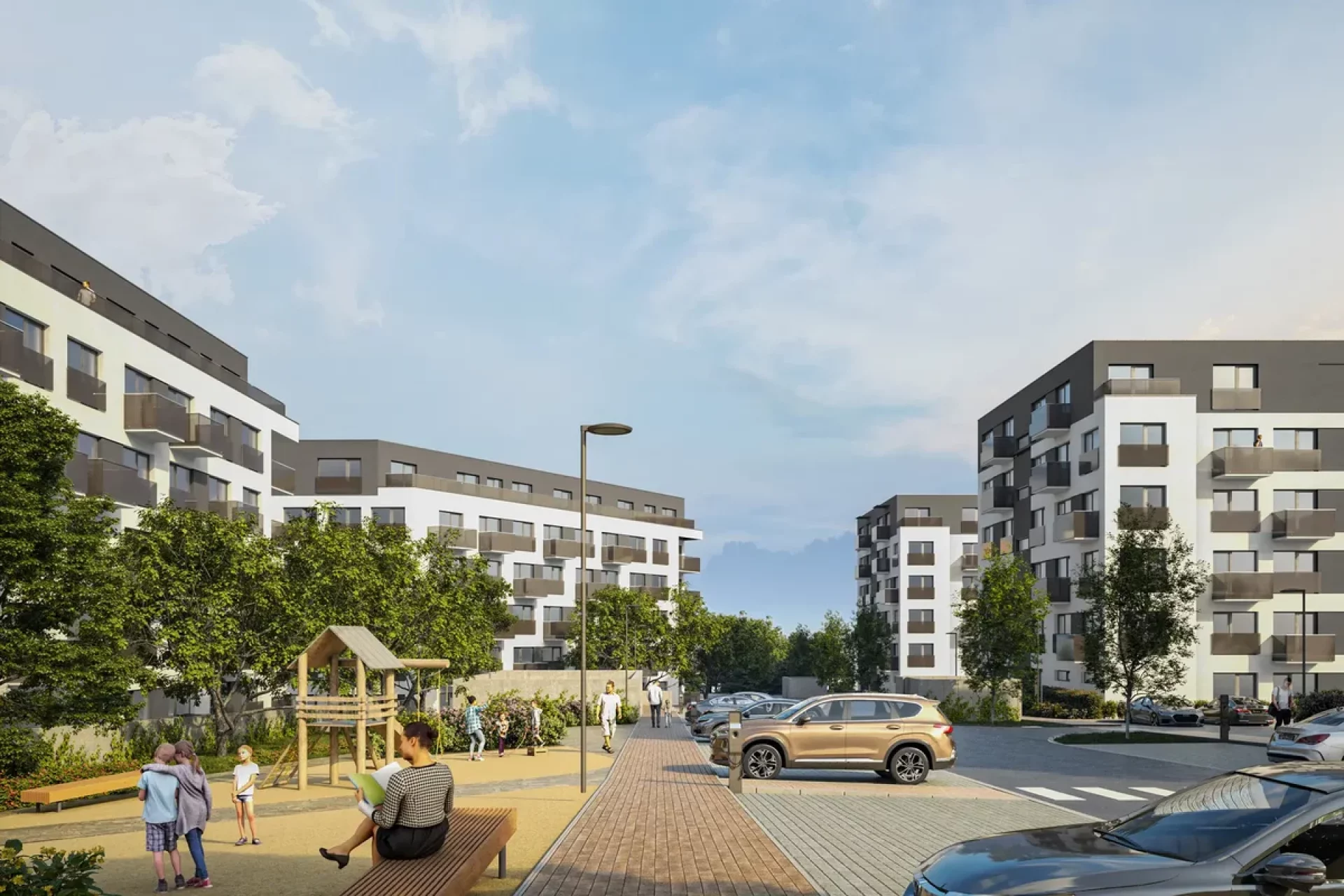 Developersky projekt Rezidence Lesík 2