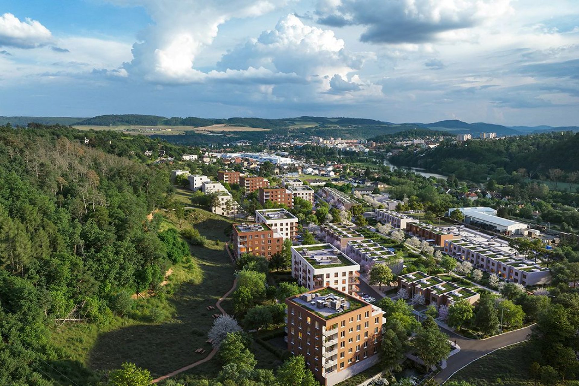 Developersky projekt Pískovna Beroun 3