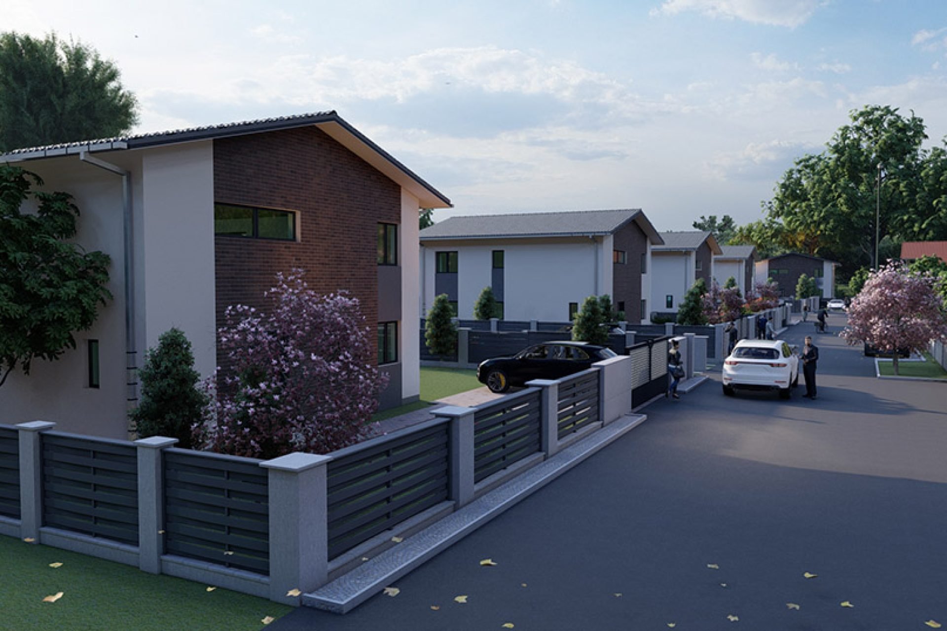 Developersky projekt Rodinné domy Kostelec nad Labem