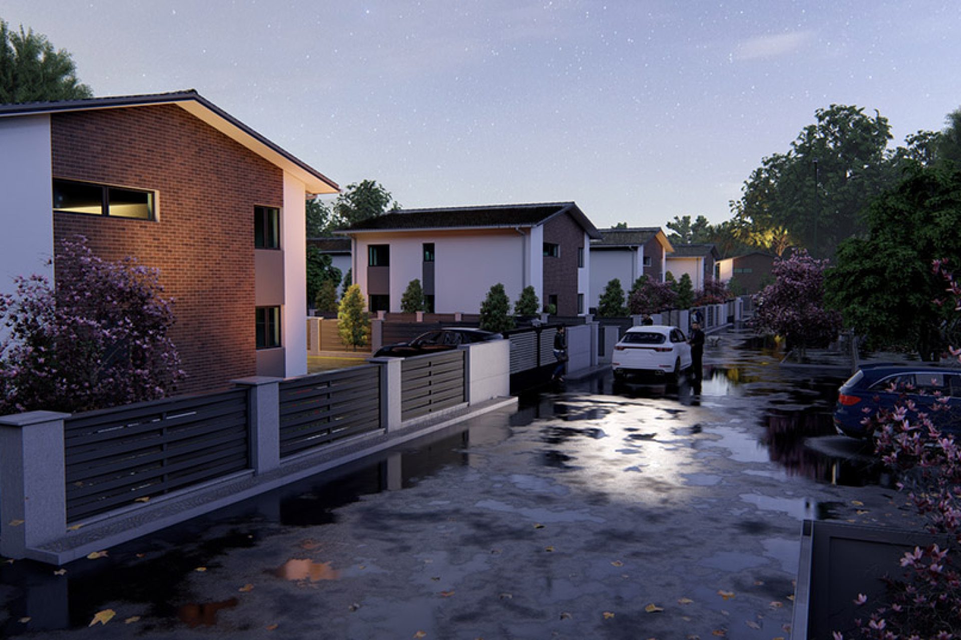 Developersky projekt Rodinné domy Kostelec nad Labem 2