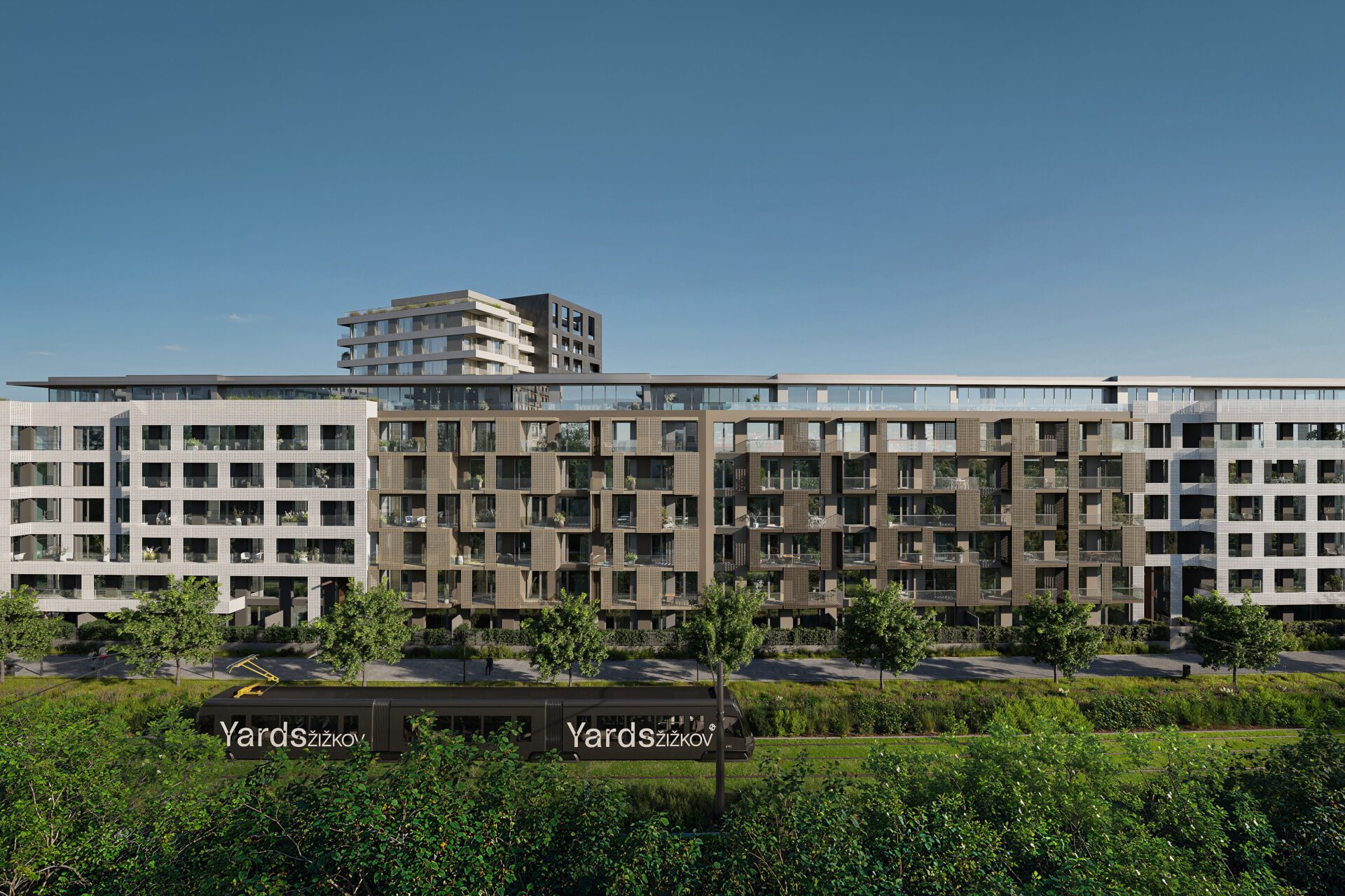 Developersky projekt Yards Žižkov 8