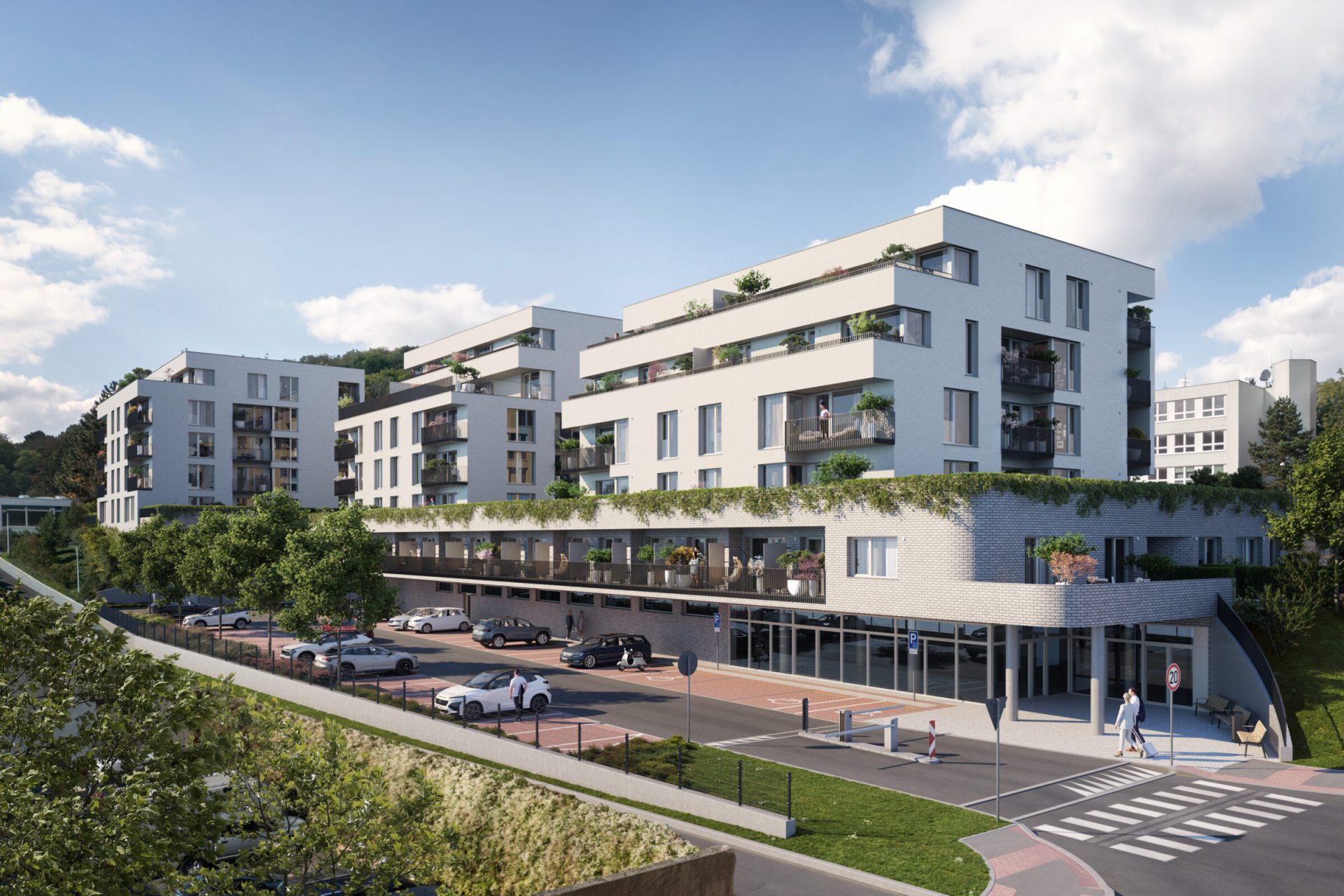 Developersky projekt Rezidence Pod Kotlářkou 2