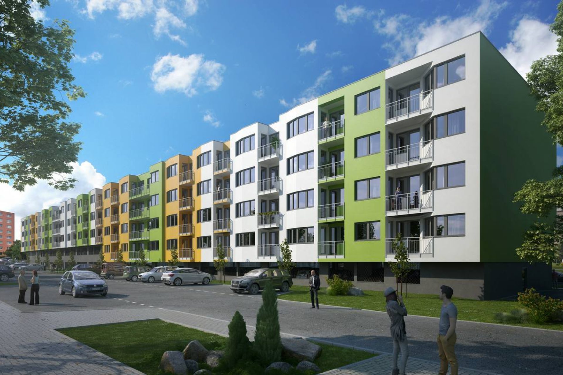 Developersky projekt Element Letňany 2