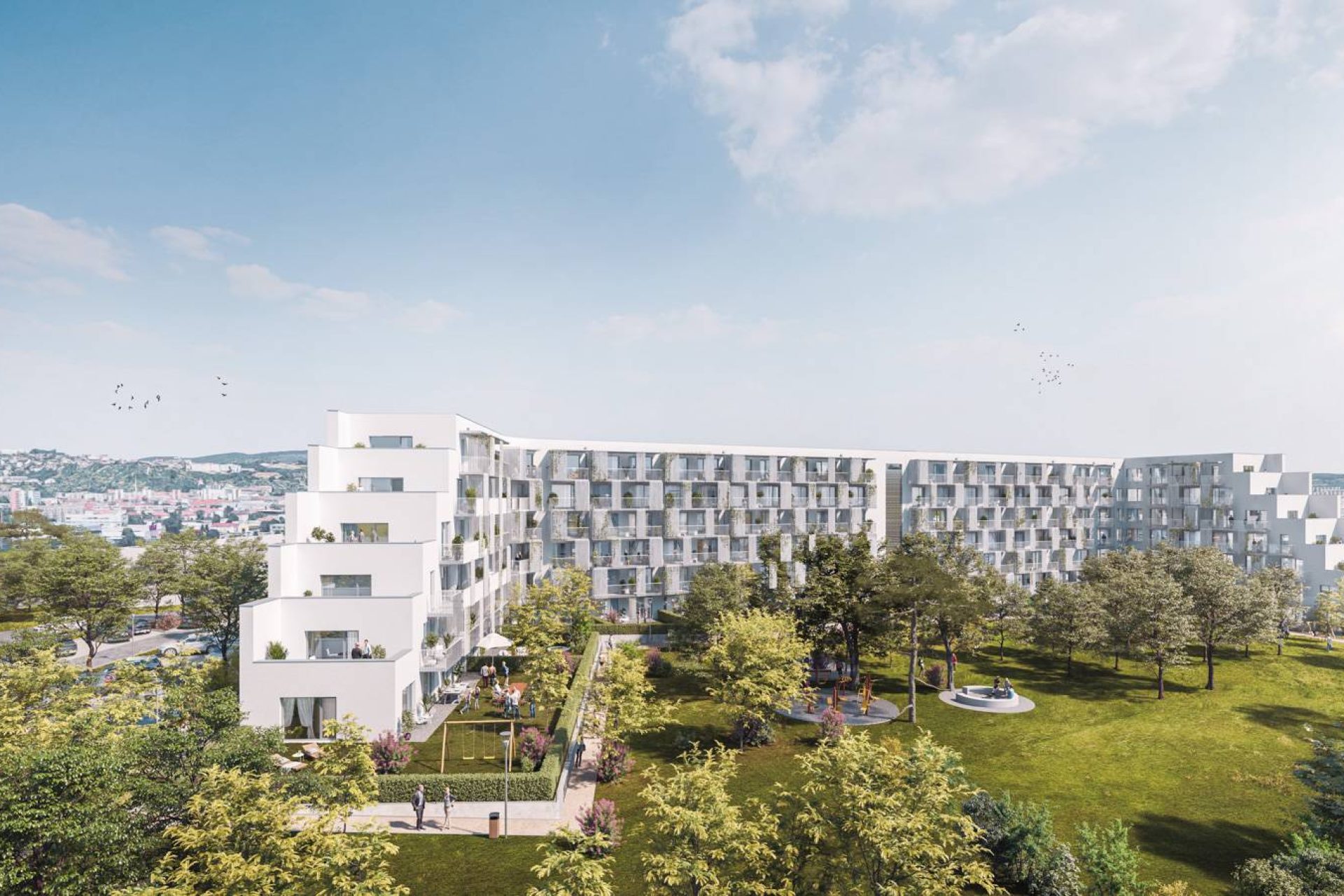Developersky projekt Panorama Jih 4