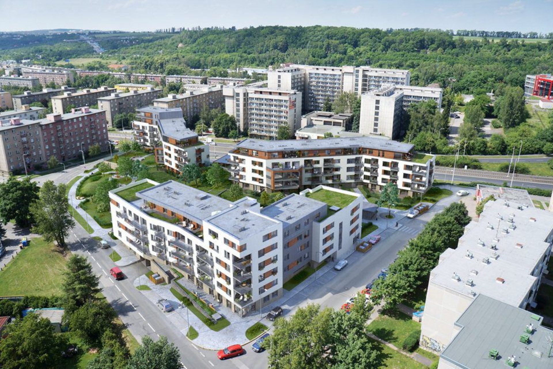 Developersky projekt Park Hloubětín 6