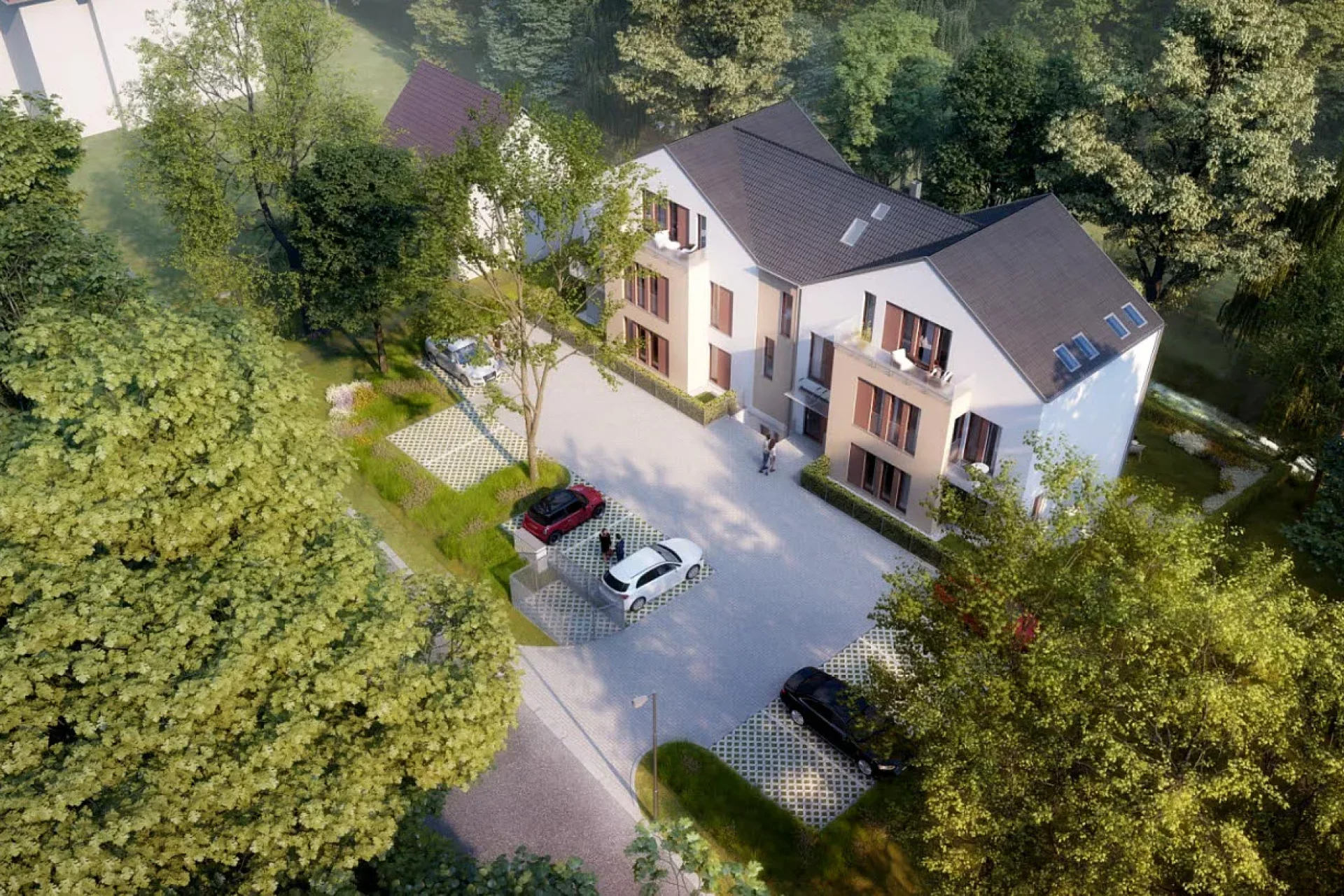 Developersky projekt Viladům Borovského 2