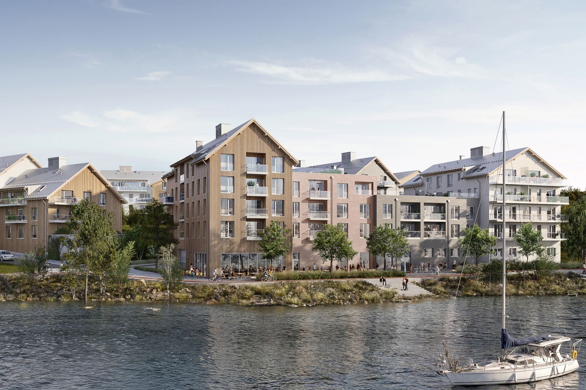 Developersky projekt Apartmány Přístav Vista Lipno