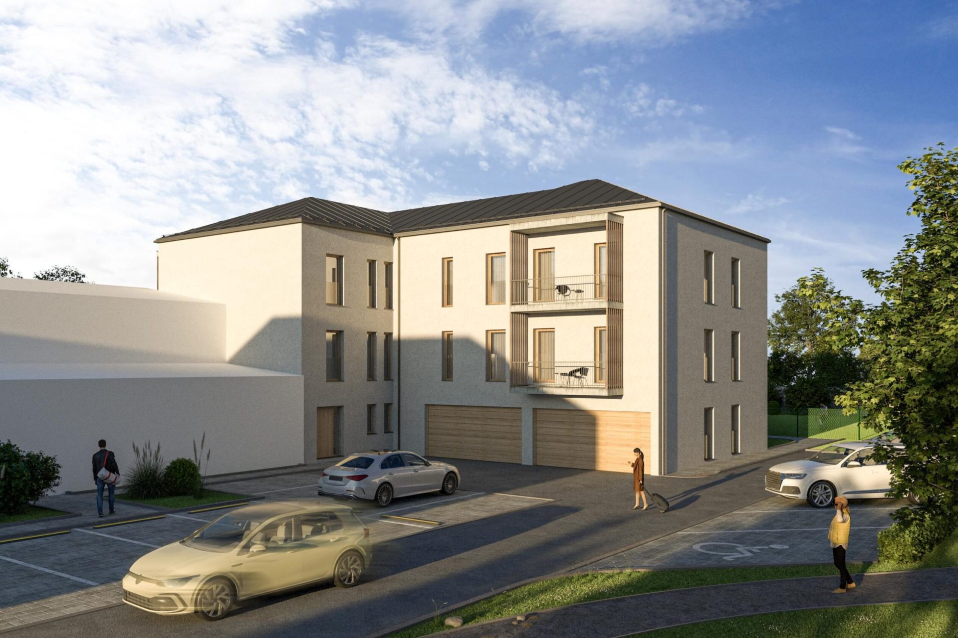 Developersky projekt Apartmány za kinem