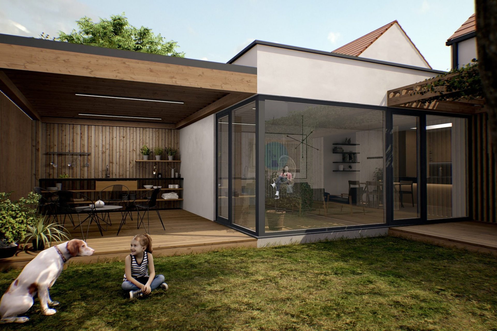 Developersky projekt Rodinné domy Chválkovice 3