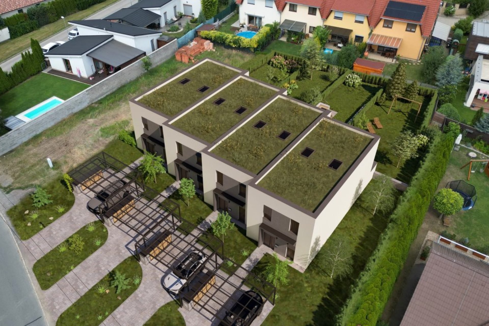 Developersky projekt Domy Rajhrad 4