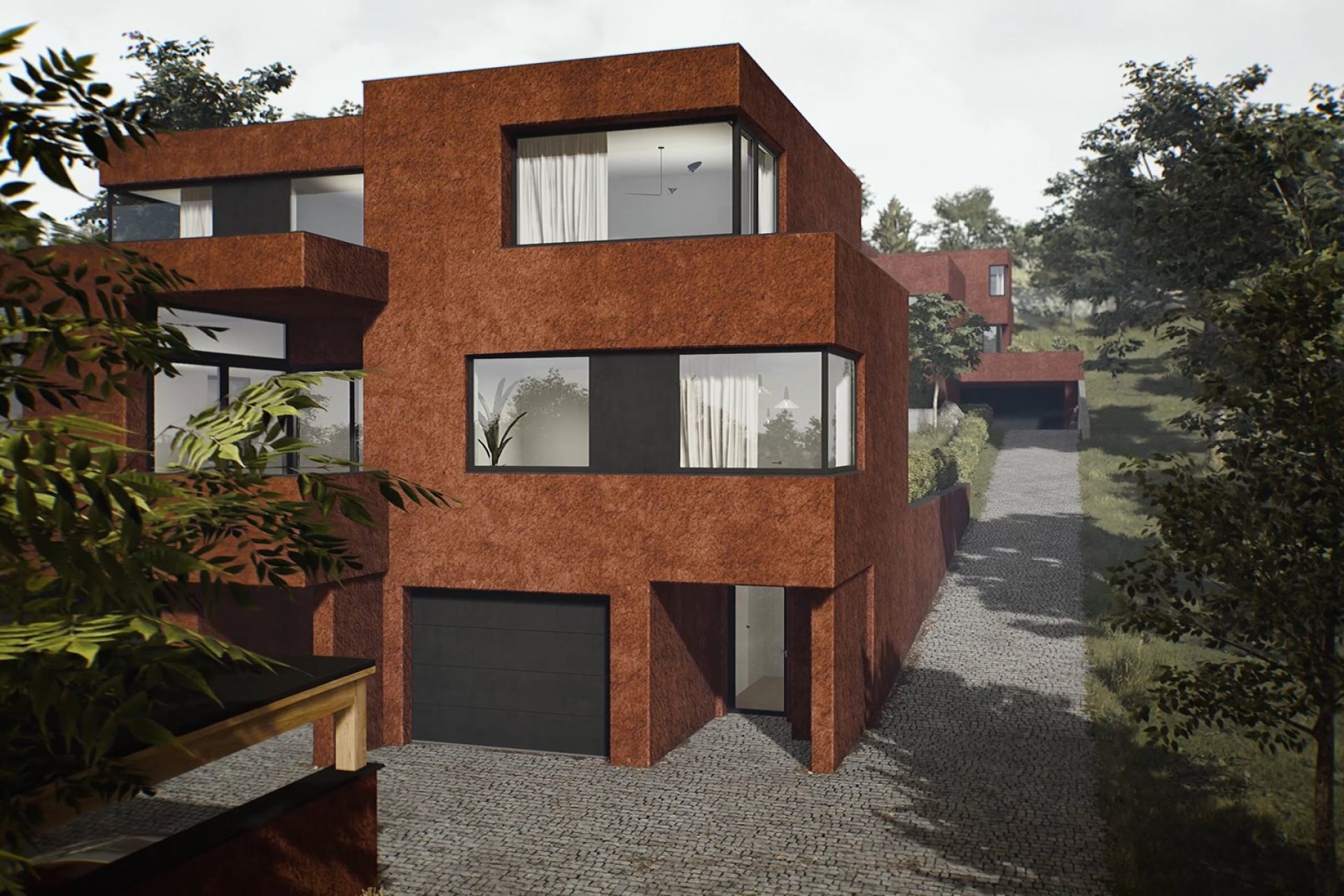 Developersky projekt Viladomy Červený Kopec 3