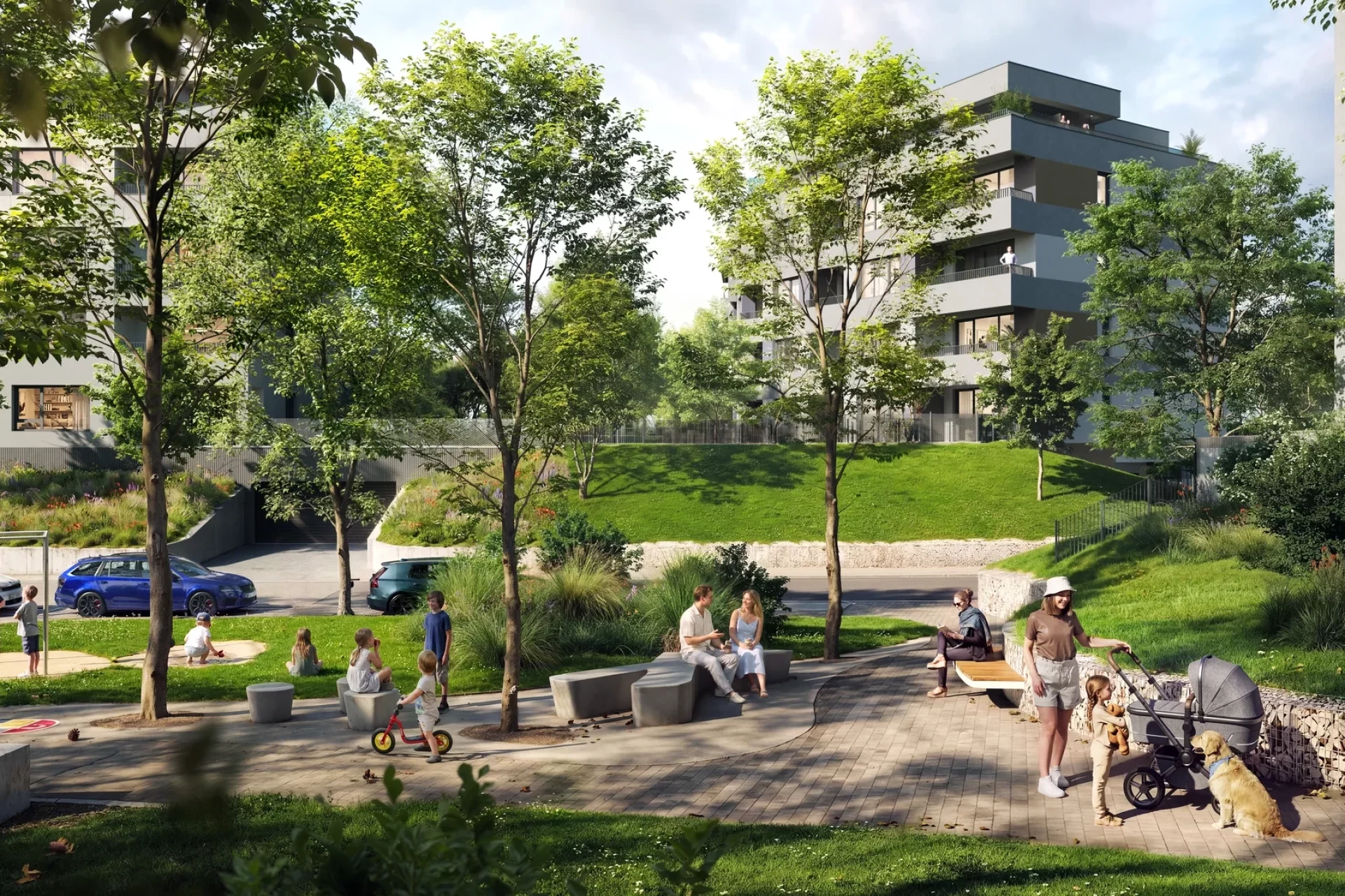 Developersky projekt Rezidence Prokopská vyhlídka 3