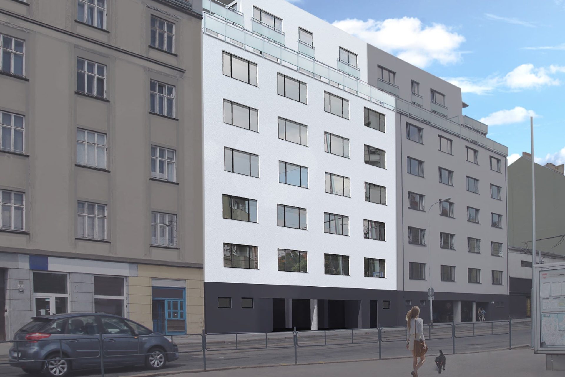 Developersky projekt Rezidence Vranovská