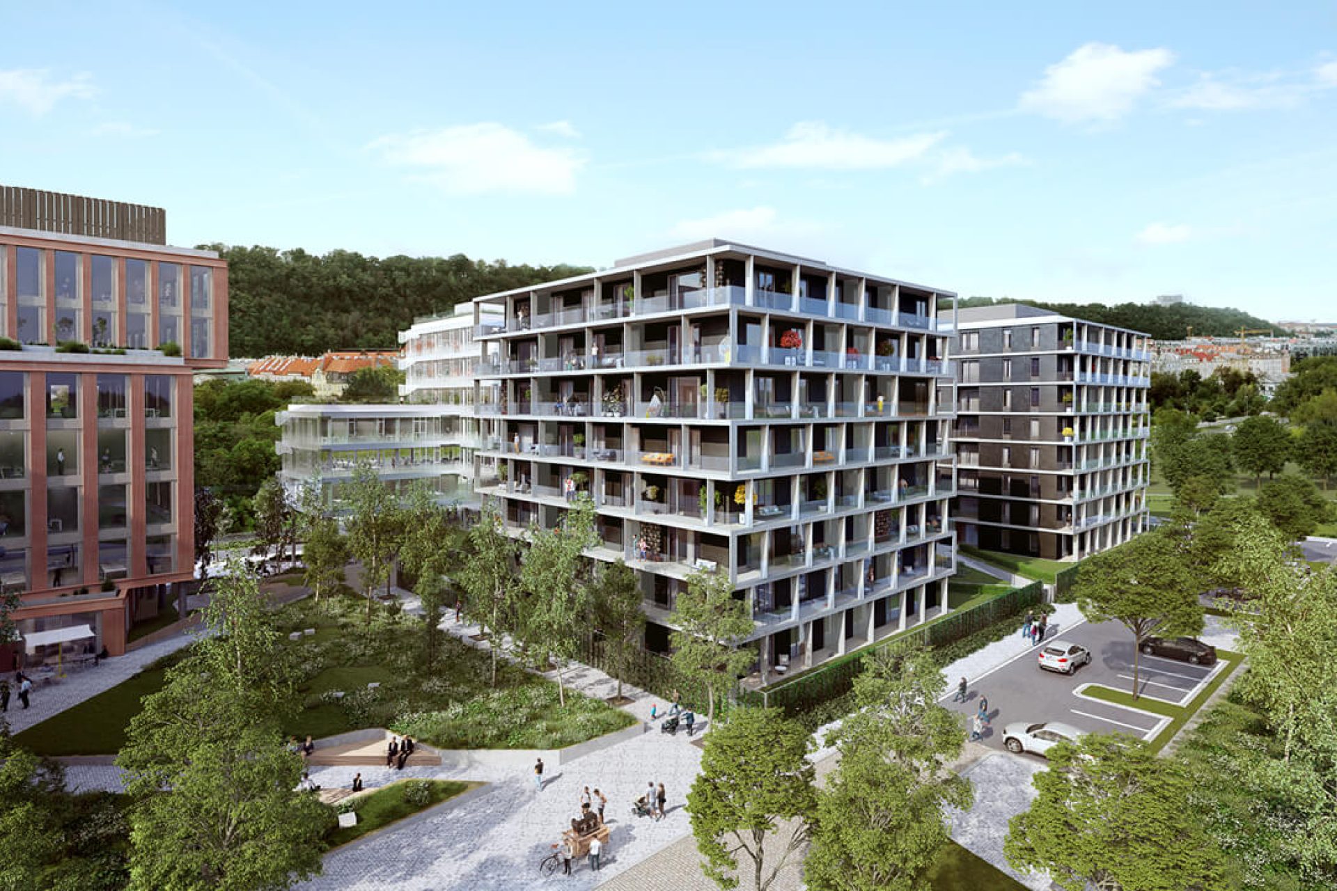 Developersky projekt Rohan City - Riviéra Karlín 3