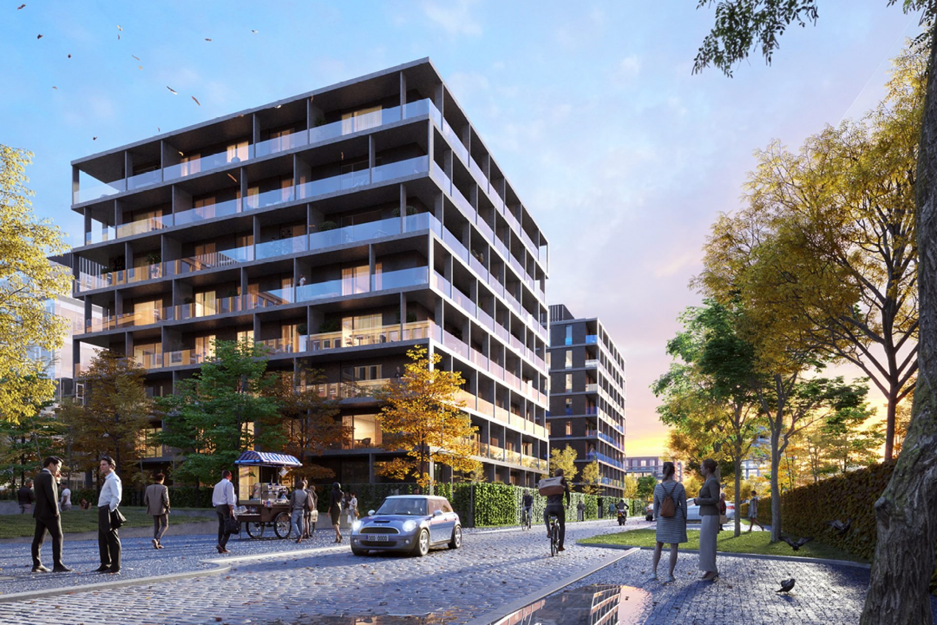 Developersky projekt Rohan City - Riviéra Karlín