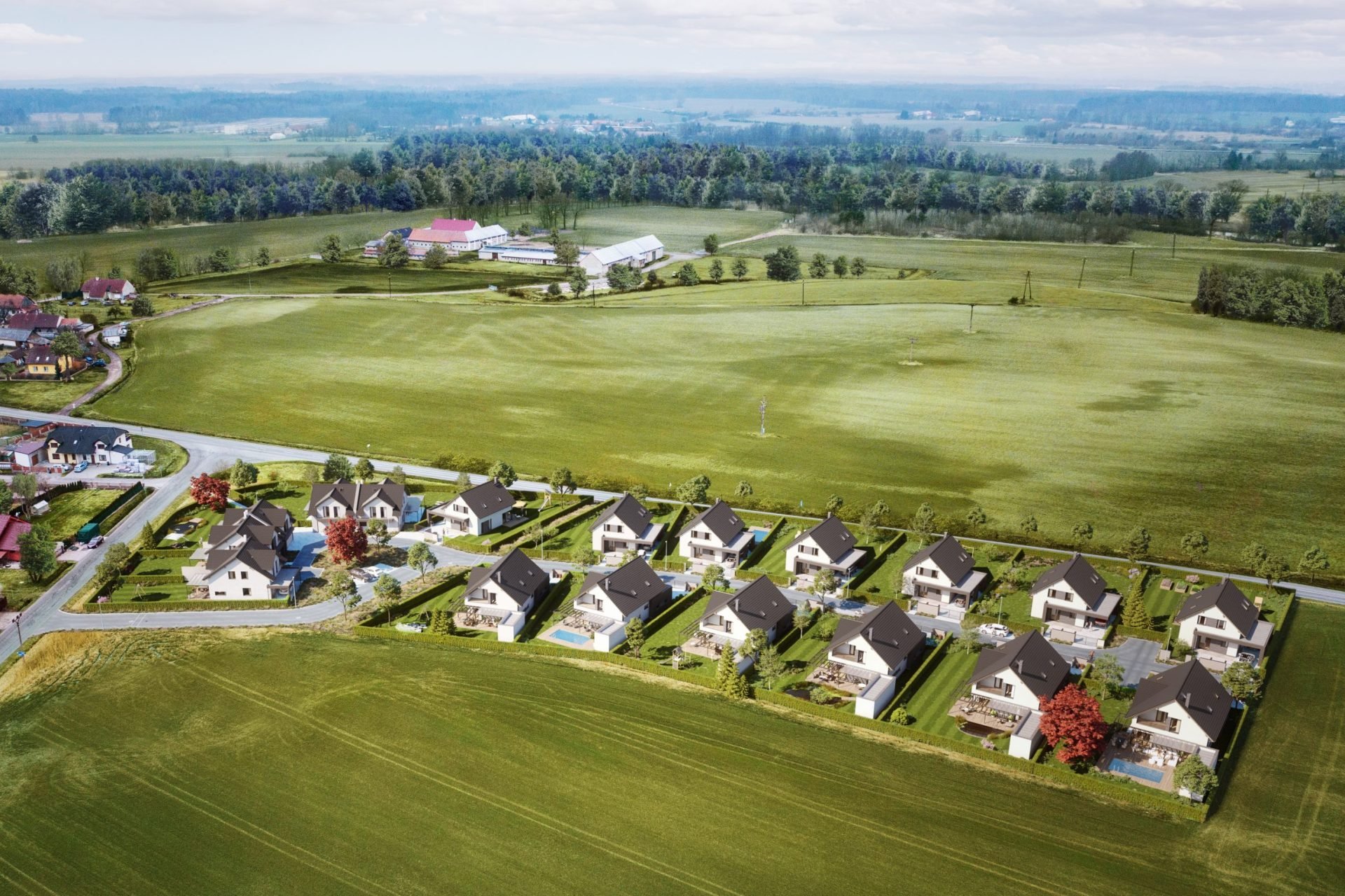Developersky projekt Green Resort Kunětická Hora 3