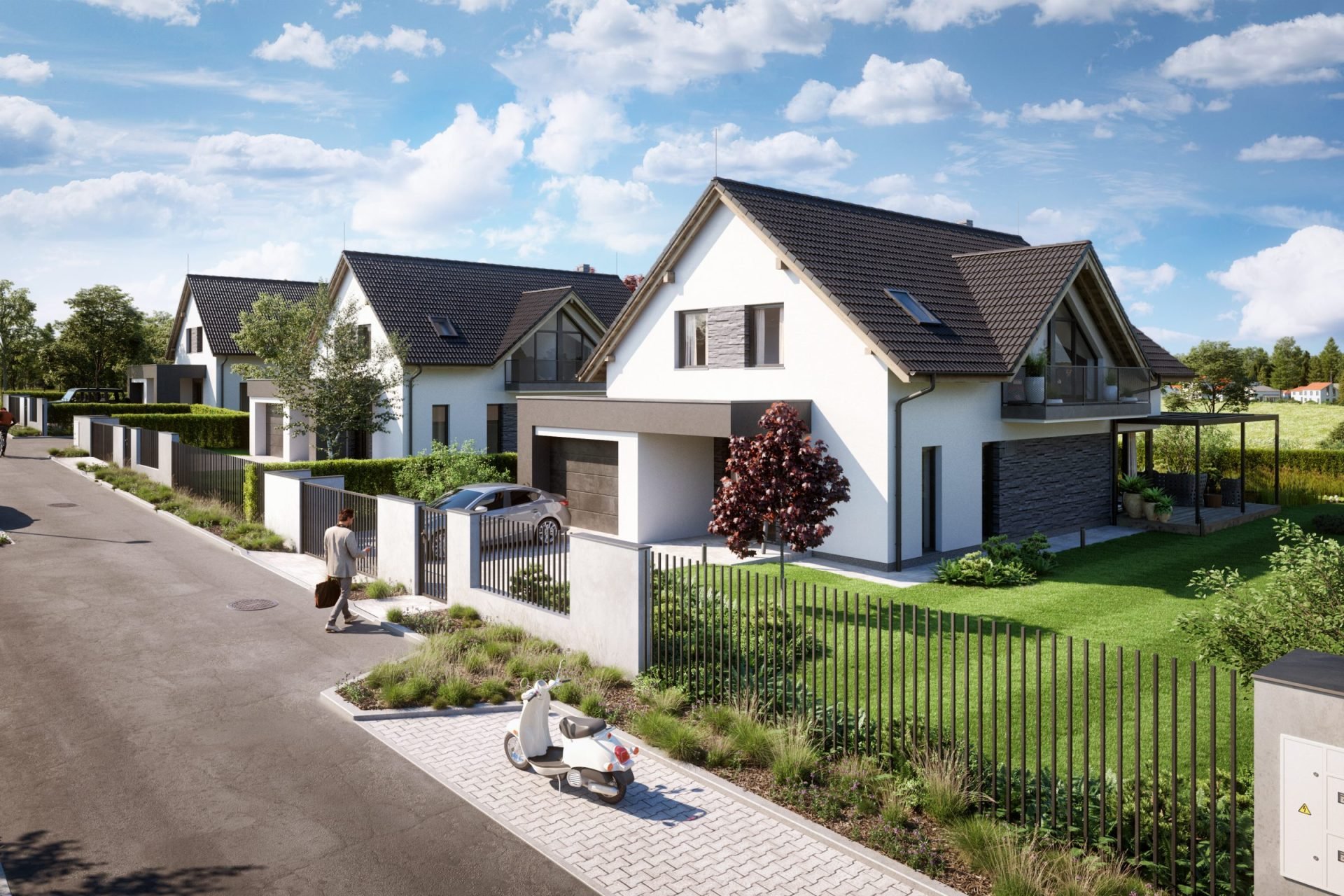 Developersky projekt Green Resort Kunětická Hora 2