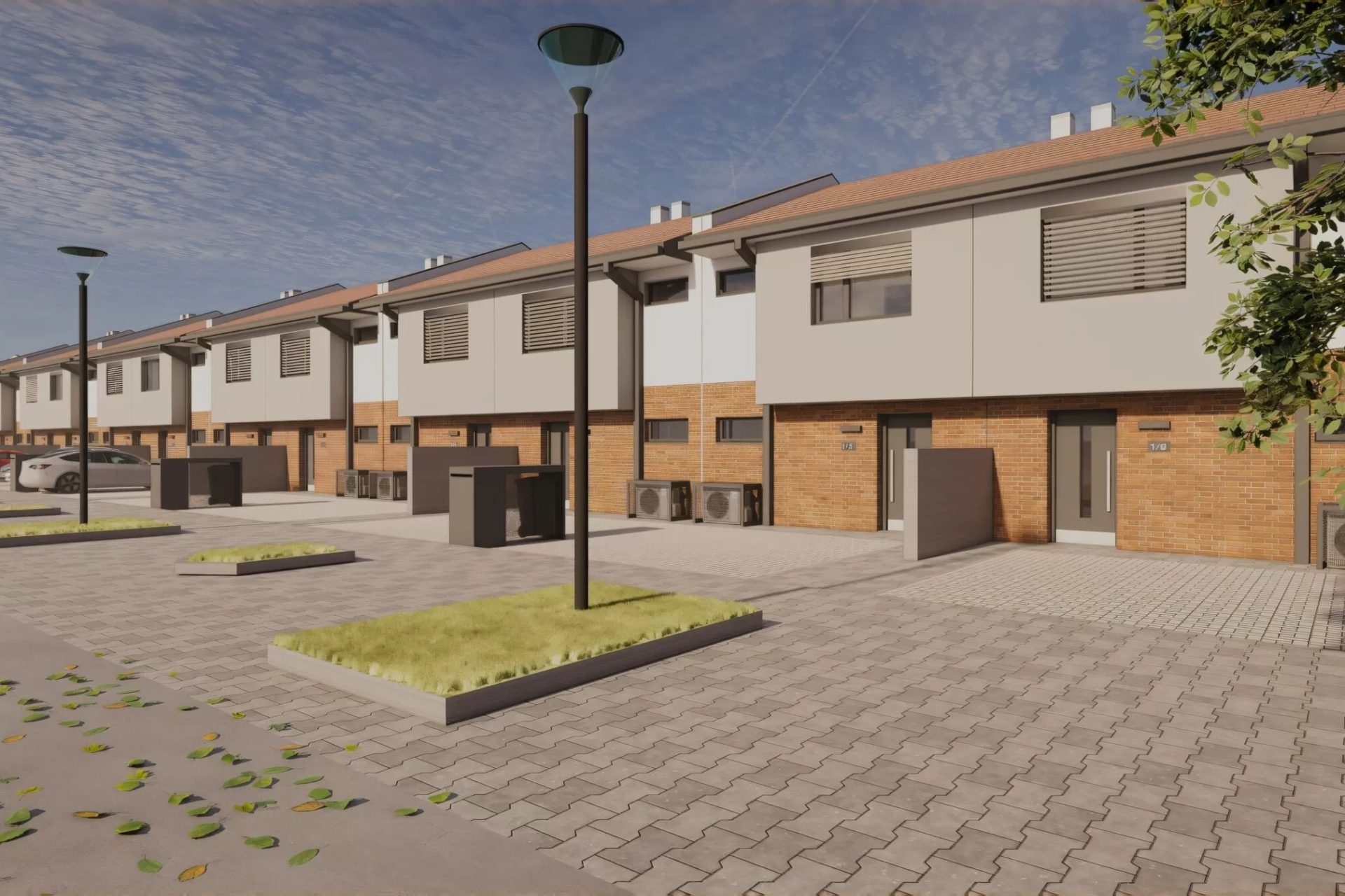 Developersky projekt Rodinné domy Branišovice 2