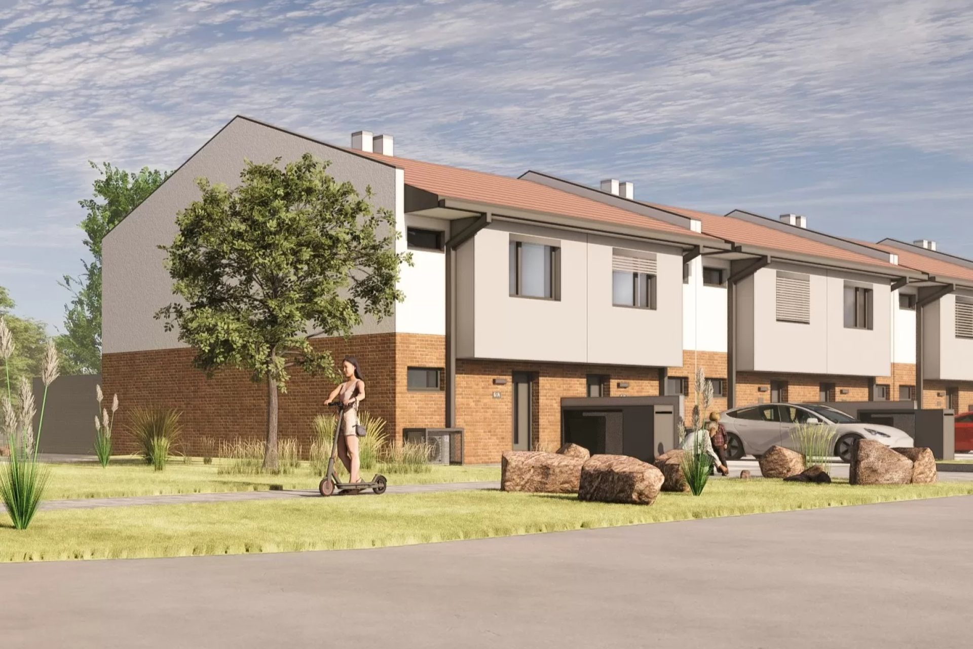 Developersky projekt Rodinné domy Branišovice