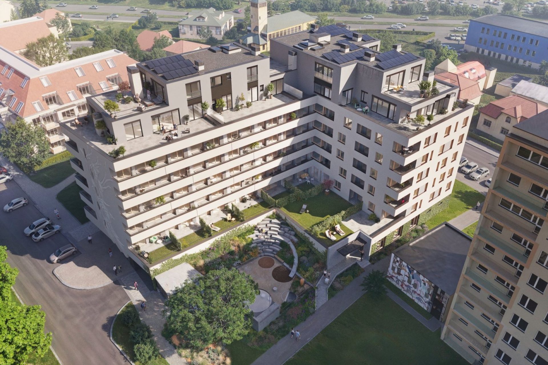 Developersky projekt Rezidence Starochodovská 2