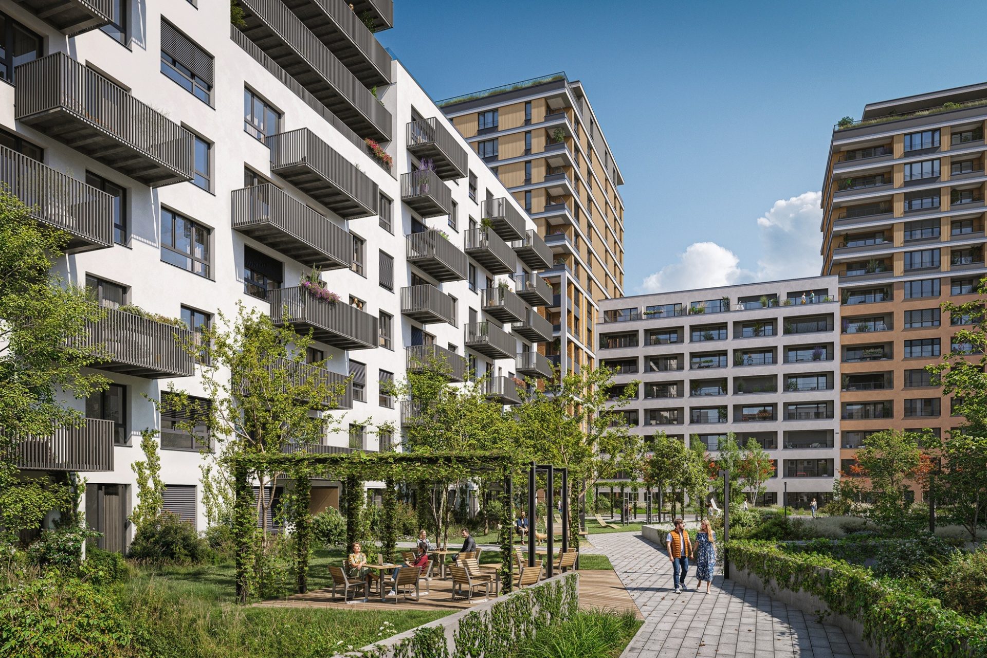 Developersky projekt Čtvrť Emila Kolbena 3