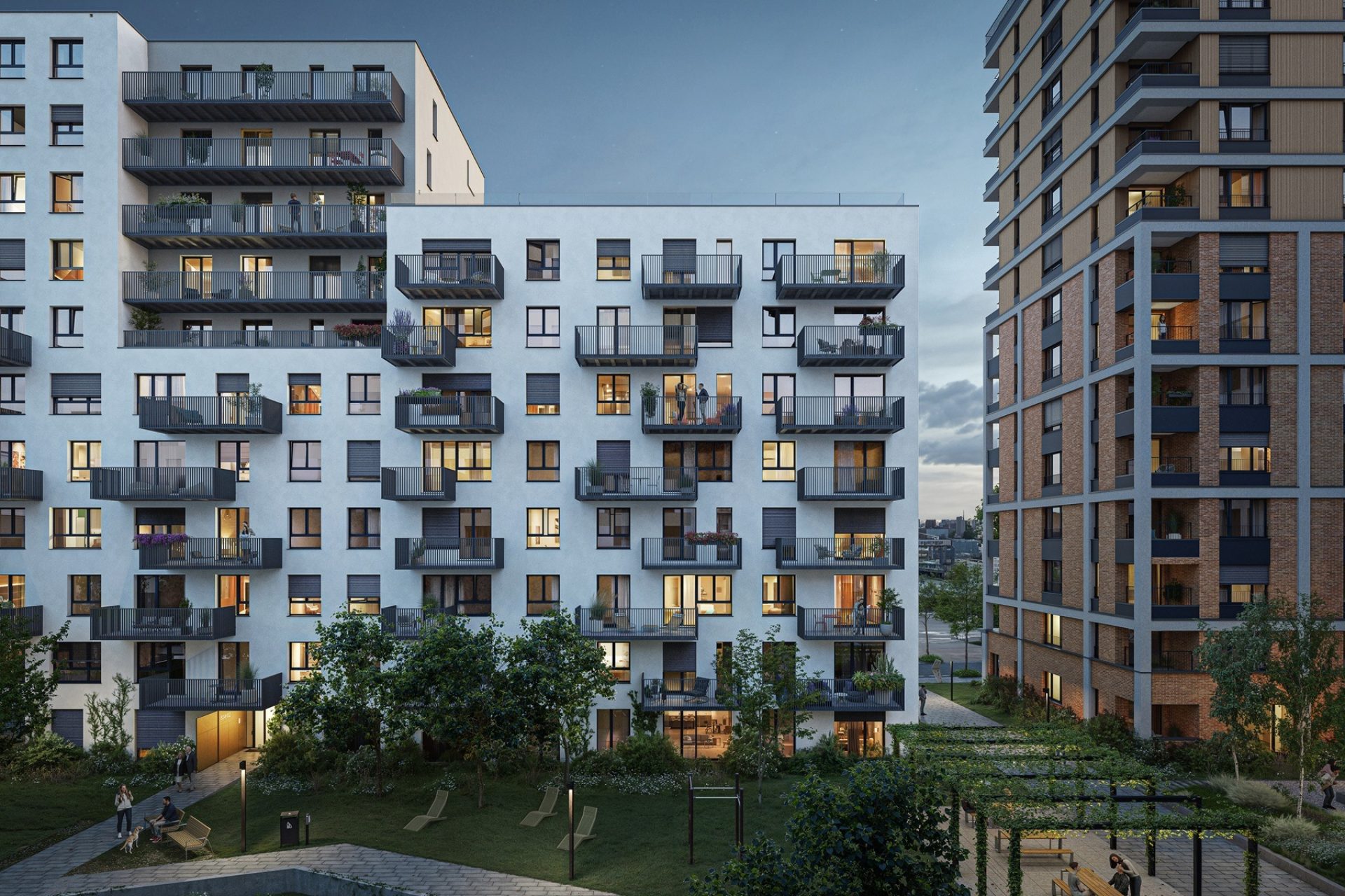 Developersky projekt Čtvrť Emila Kolbena 5