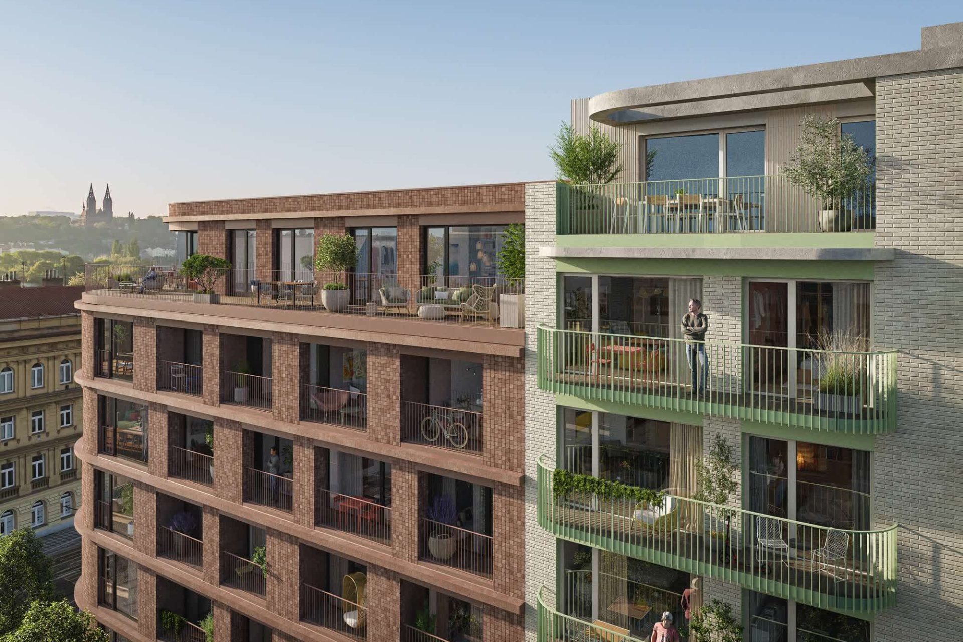 Developersky projekt Smíchov City 4