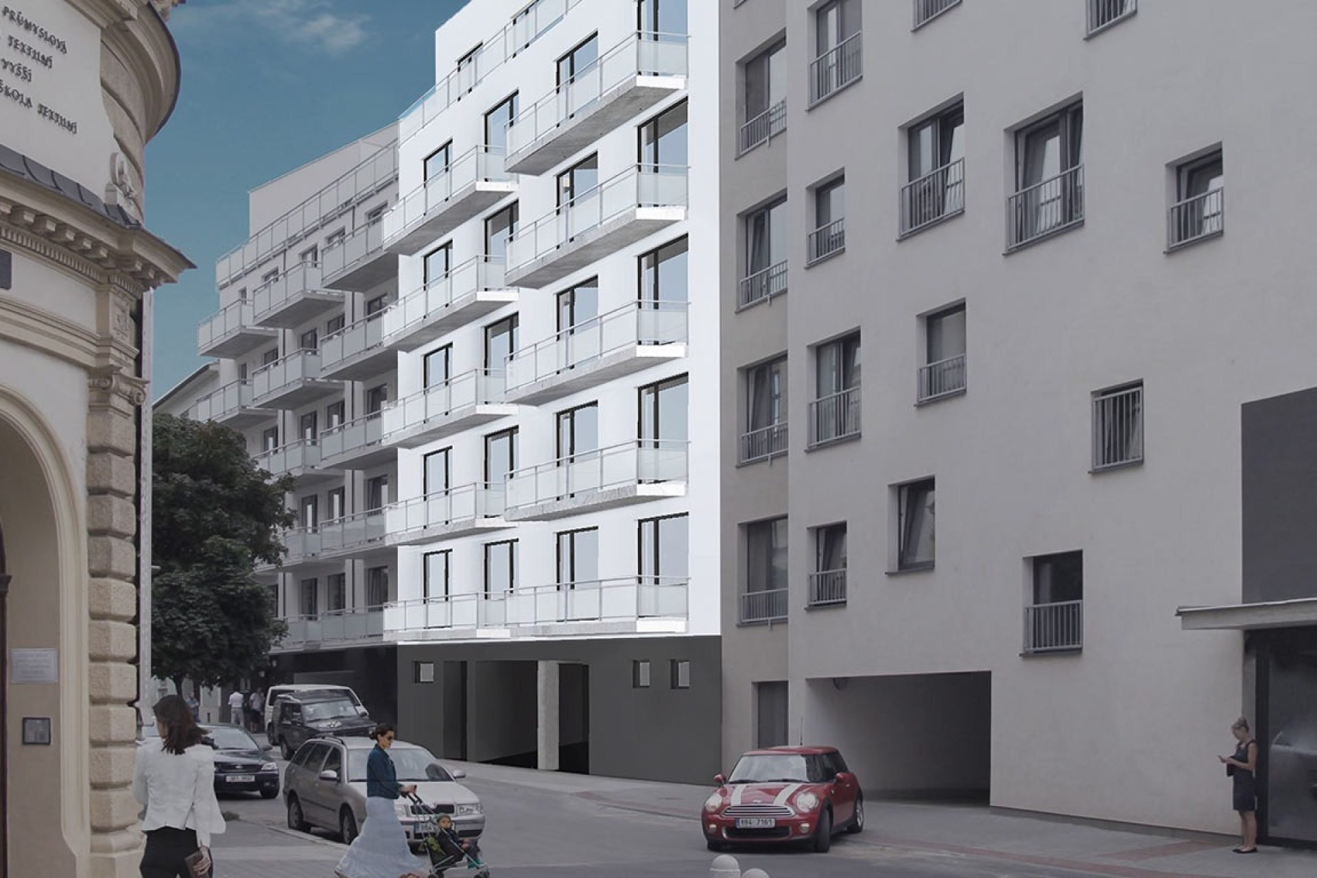 Developersky projekt Rezidence Vranovská 2