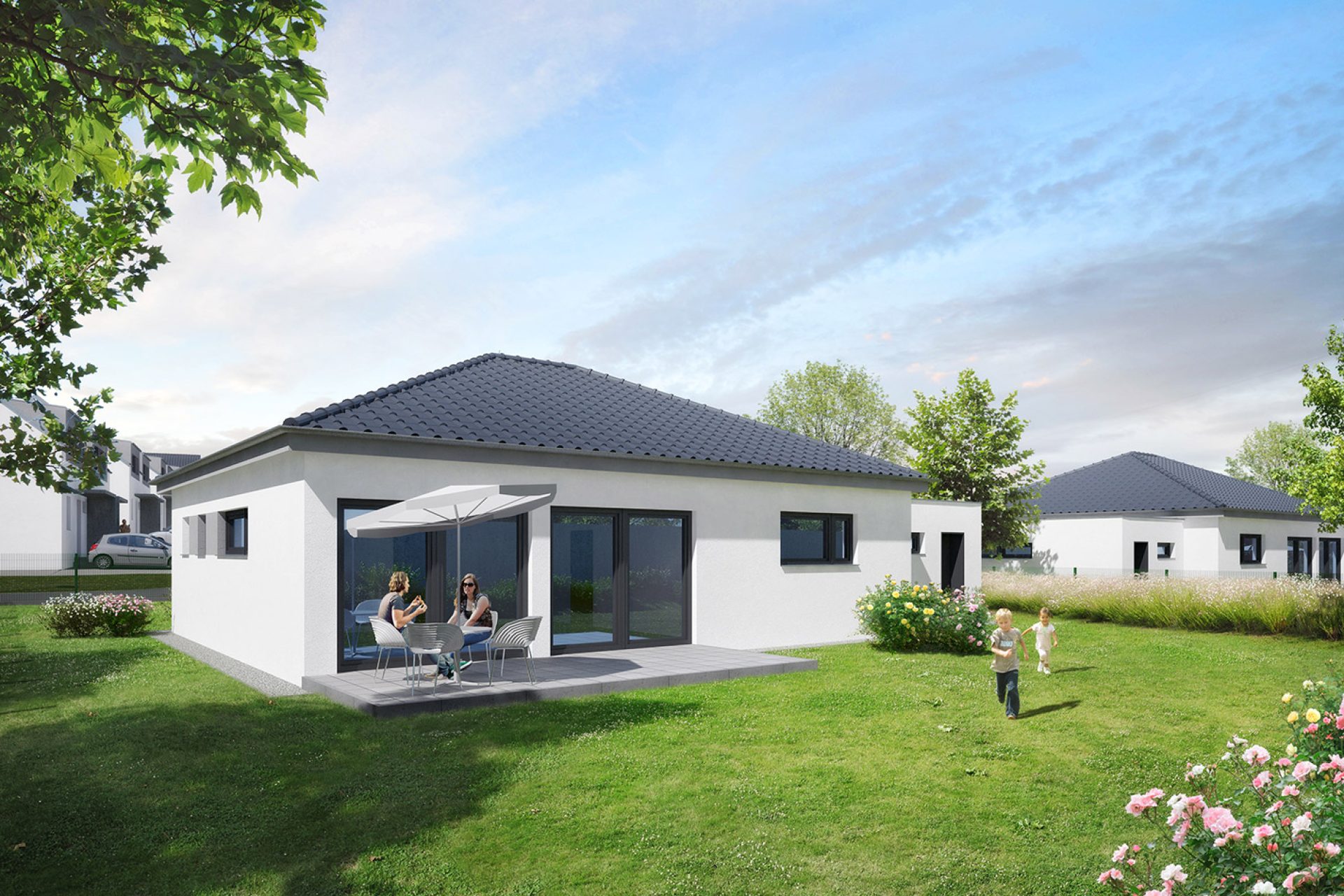 Developersky projekt Rodinné domy Lipůvka - Nad Cihelnou