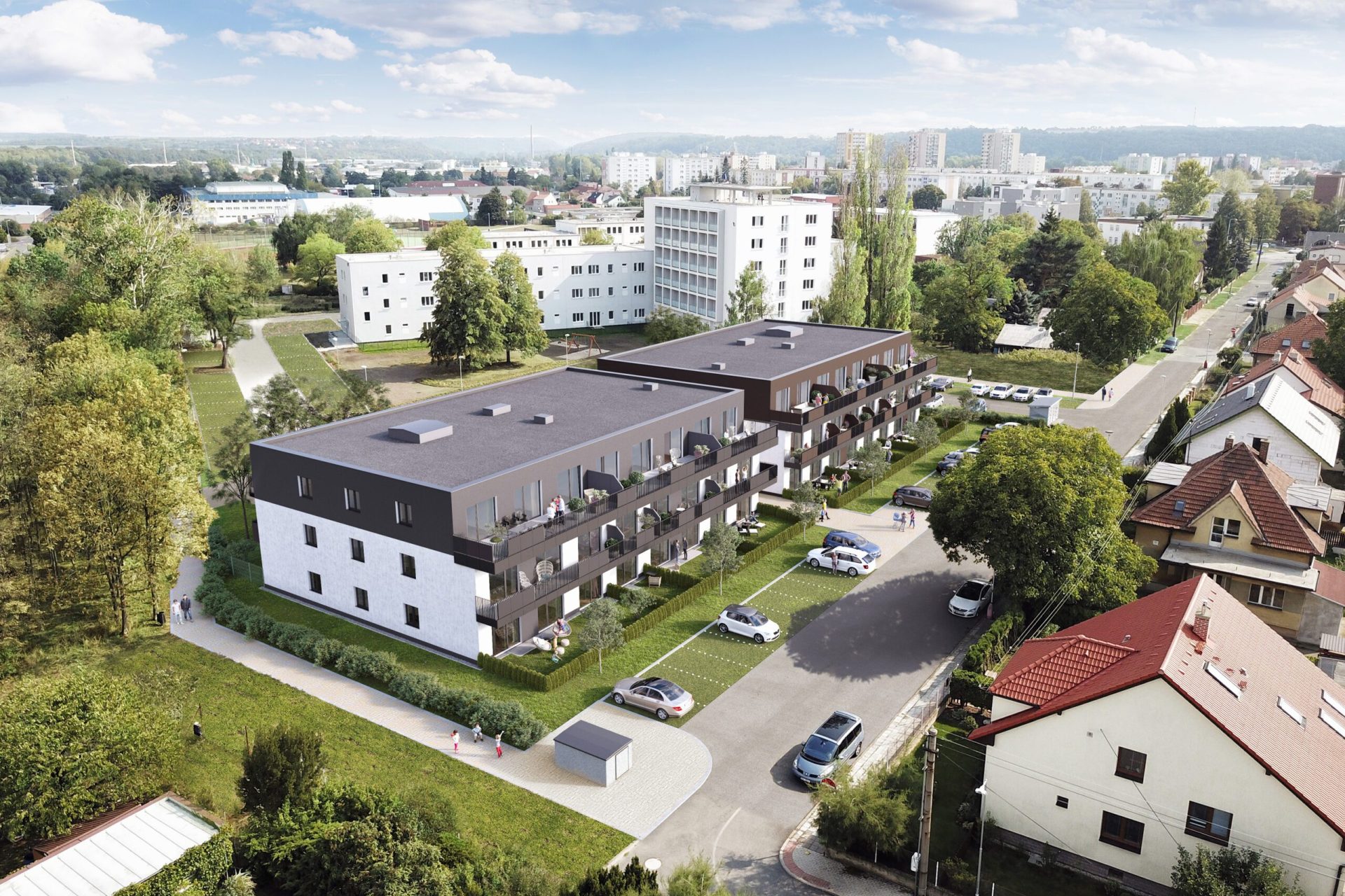 Developersky projekt Park Wolkerova 3