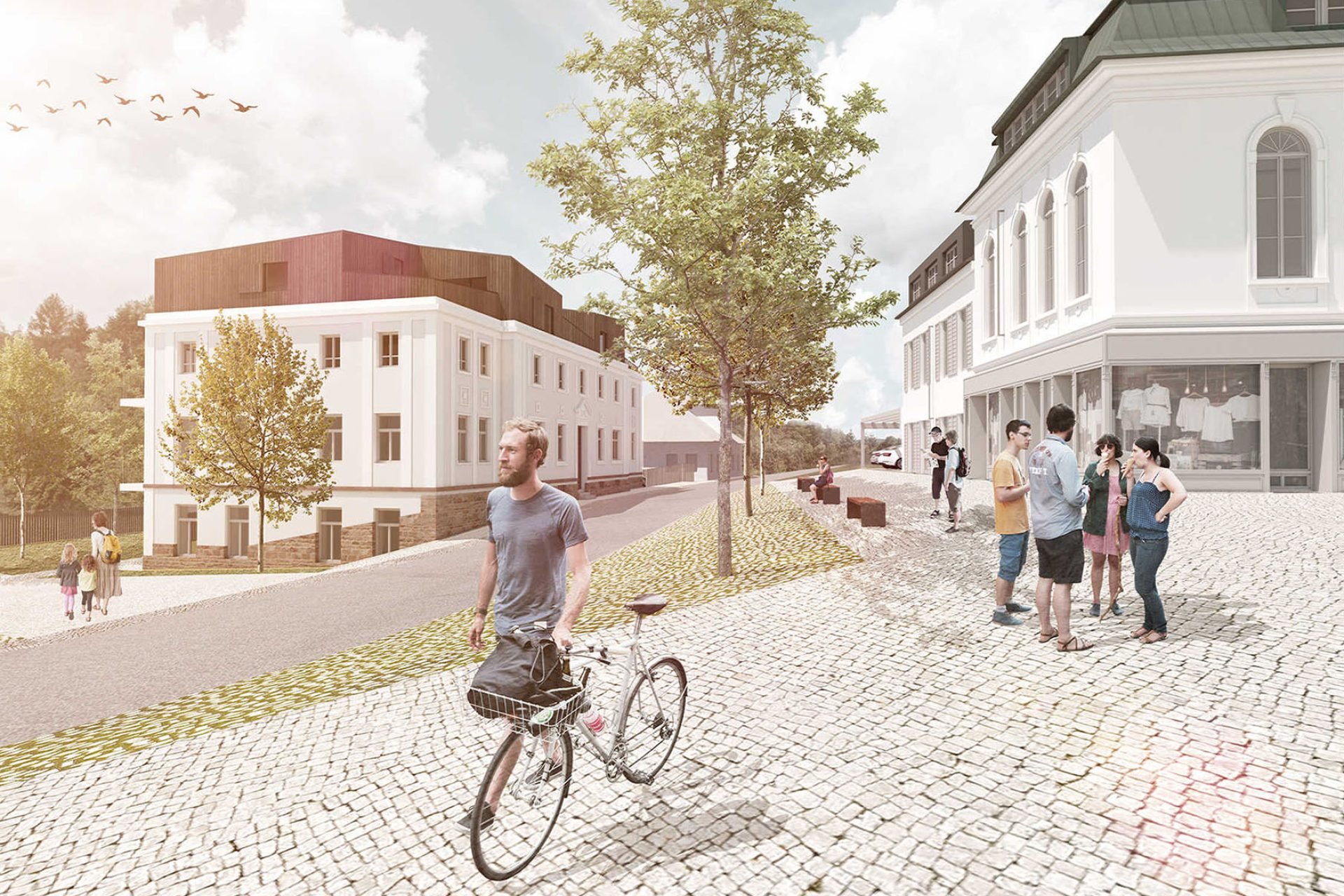 Developersky projekt Bytový dům Kluge 3