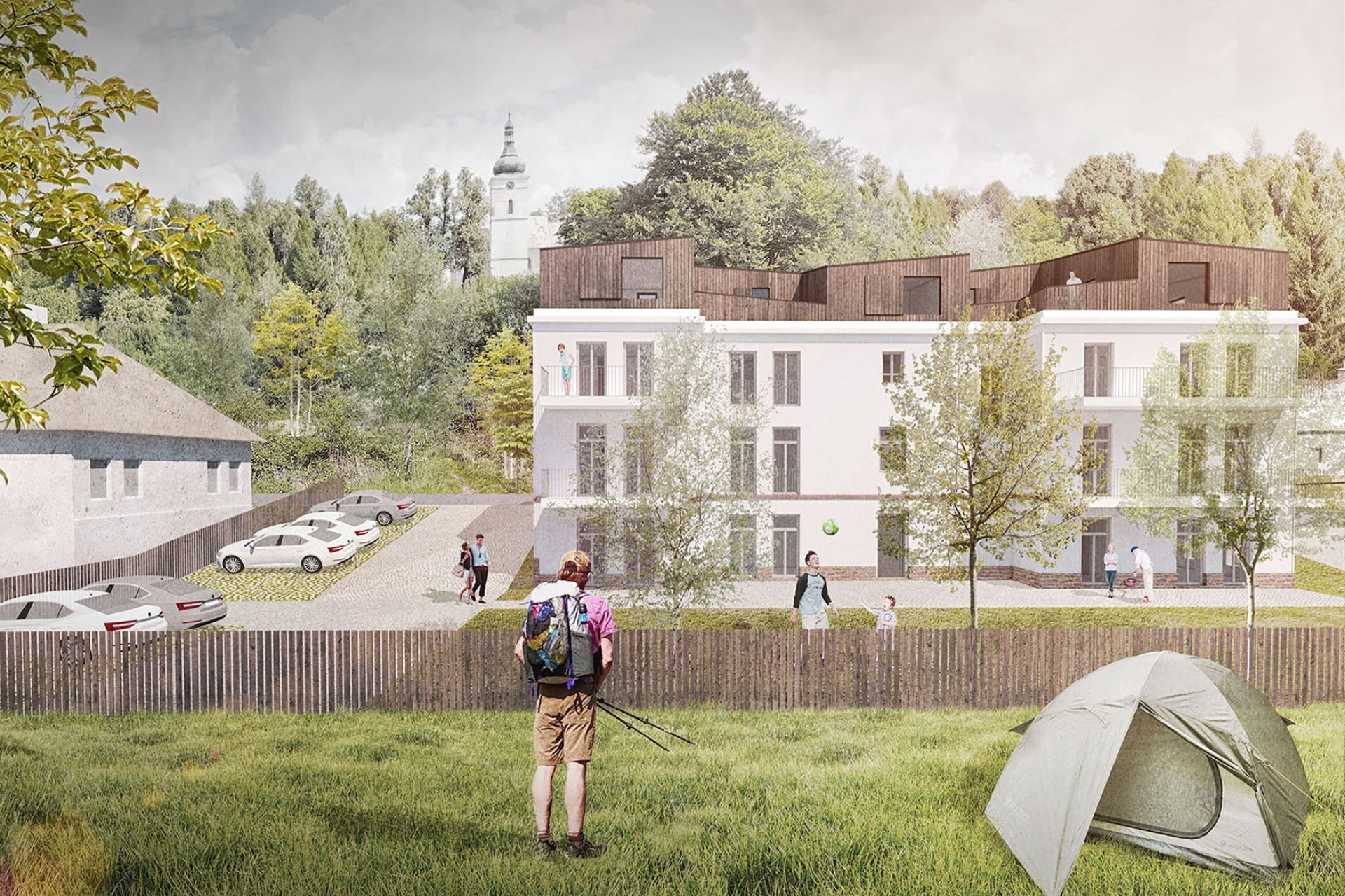 Developersky projekt Bytový dům Kluge 2
