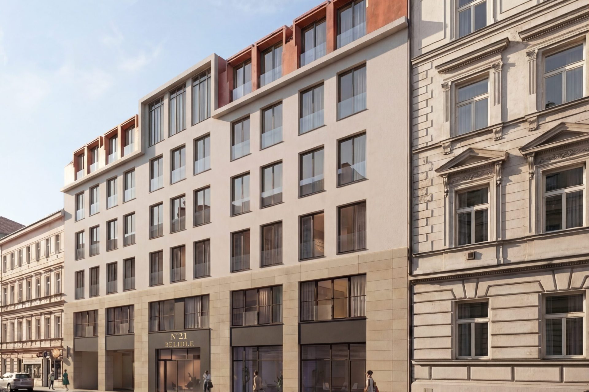 Developersky projekt Butikové byty Na Bělidle 21