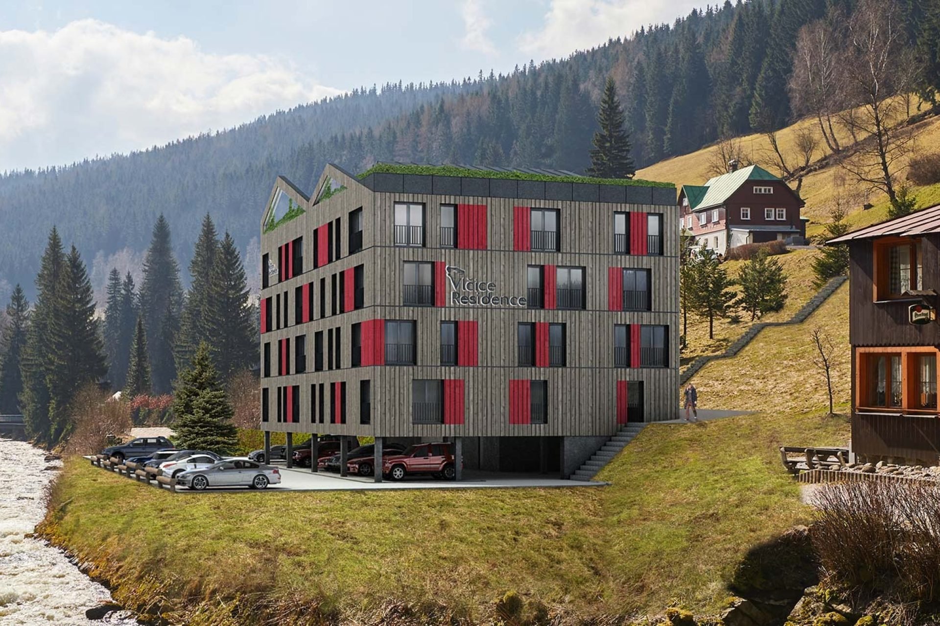 Developersky projekt Vlčice Residence