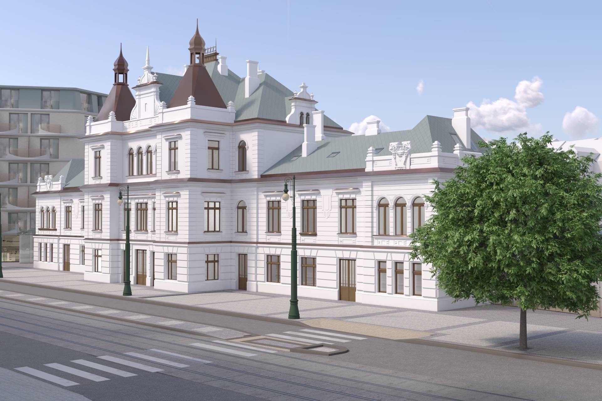 Developersky projekt Residence Vyšehrad