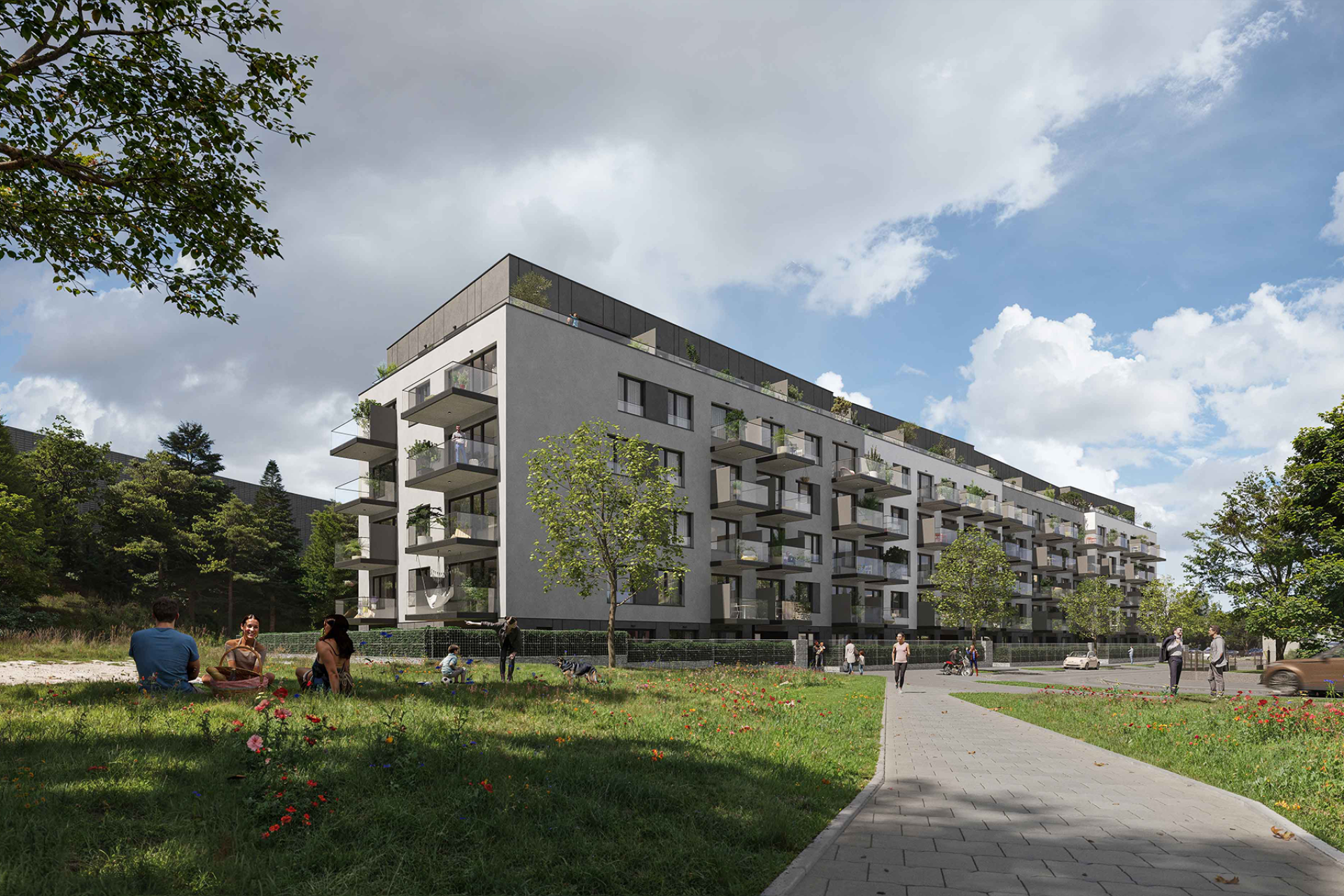 Developersky projekt Arboret 6