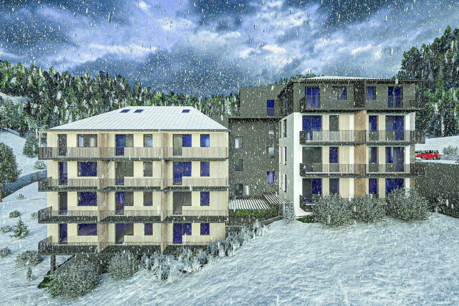 Developersky projekt Apartments Plešivec 7